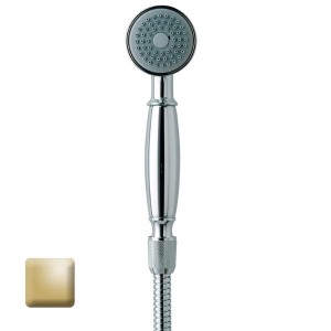 Douchette monojet Ø 55 RETRÒ-GOM or - Bossini B01510021