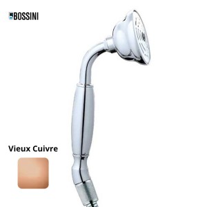 Douchette monojet CHARLESTON vieux cuivre - Bossini B00580047