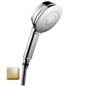 Douchette 3 jets basse pression Classic or - Bossini B00192021