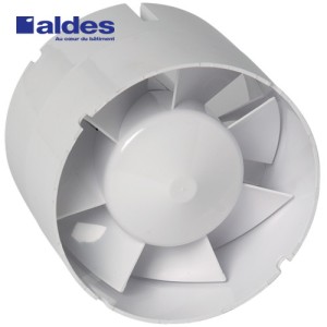 Extracteur ponctuel en conduit 100mm IN LINE - Aldes 11022326