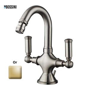 Mélangeur de bidet avec vidage LIBERTY LINE or - BOSSINI Z001401021