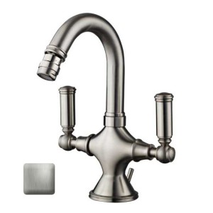 Mélangeur de bidet avec vidage LIBERTY LINE nickel satiné - BOSSINI Z001401094