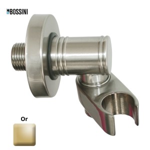 Sortie murale en laiton avec support douchette or - BOSSINI C170000021