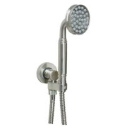 Ensemble sortie murale avec support orientable, flexible 150, douchette Liberty-Gom Chromé - Bossini C17001C030