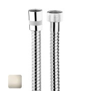 Ensemble sortie murale avec support orientable, flexible 150, douchette CLASSIC 3 jets  Nickel brillant - Bossini C17003C095