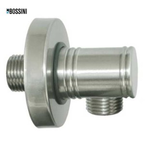 Raccord mural avec rosace 1/2"M NPT Liberty Chromé - Bossini V00223030