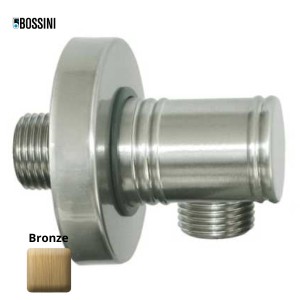 Raccord mural avec rosace 1/2"M GAS Liberty Bronze - Bossini V00223022