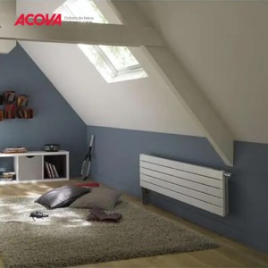 Ventilo-Radiateur chauffage central 2199W horizontal Fassane Neo - Acova VNX2-066-100-BF