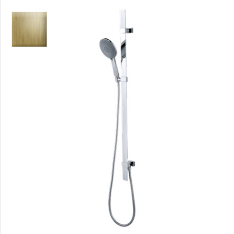 Ensemble barre de douche et douchette or Mixa - Bossini D48002021