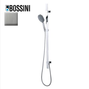 Ensemble barre de douche et douchette nickel satiné Mixa - Bossini D48002094
