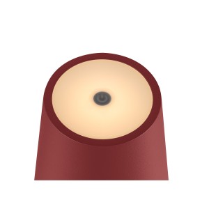 Lampe à poser sans fil rouge VINOLINA TWO IP65 TOUCH - SLV 1007694