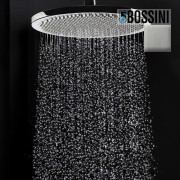 Ensemble pomme de tête douche 280mm bras vertical nickel brossé Apice - Bossini H31430D094