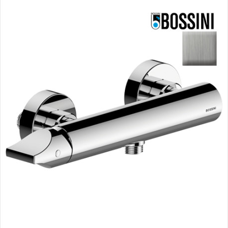 Mitigeur monocommande de douche nickel brossé Apice - Bossini Z00514094