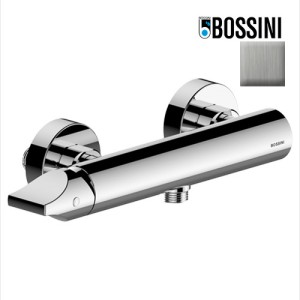 Mitigeur monocommande de douche nickel brossé Apice - Bossini Z00514094