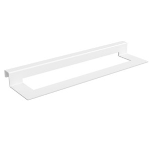 Porte-serviette LLOYD blanc mat 340 x 95 x 32 mm - SALGAR 97657
