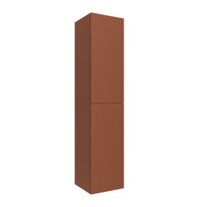 Colonne ALLIANCE 1600 Réversible 2 portes push TERRACOTA 350 x 1600 x 349 mm - SALGAR 103609