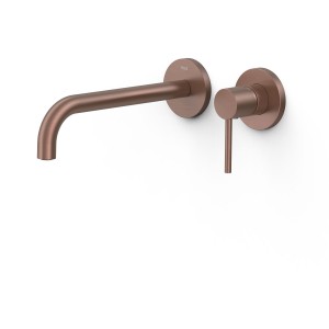 Mitigeur lavabo encastré bec 237 mm Volcanic - TRES 26230022VO