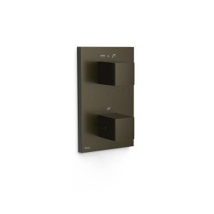 Mitigeur pour boîtier encastré Therm‑box 2 voies Noir Bronze - TRES 00625001KMB
