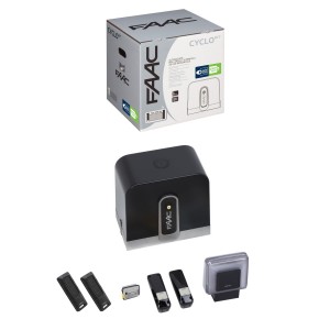 Motorisation Portail Coulissant FAAC CYCLO KIT Intégral  400 kg 24V (C720)  105999144 
