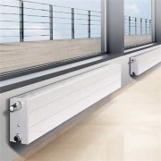 Radiateur eau chaude 1475W RAMO Plinthe gauche type 44 - RADSON RRCV442001100L