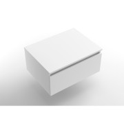 Coquette de salle de bains 600mm 1 tiroir White Satin Noja Salgar