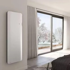 Radiateur Fonte INTUIS DOOK 1500W Vertical blanc connecté NEN3375TCEC
