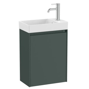Meuble lave-mains Ona Unik 1 Porte 45cm Vert Mat - Roca A851678513