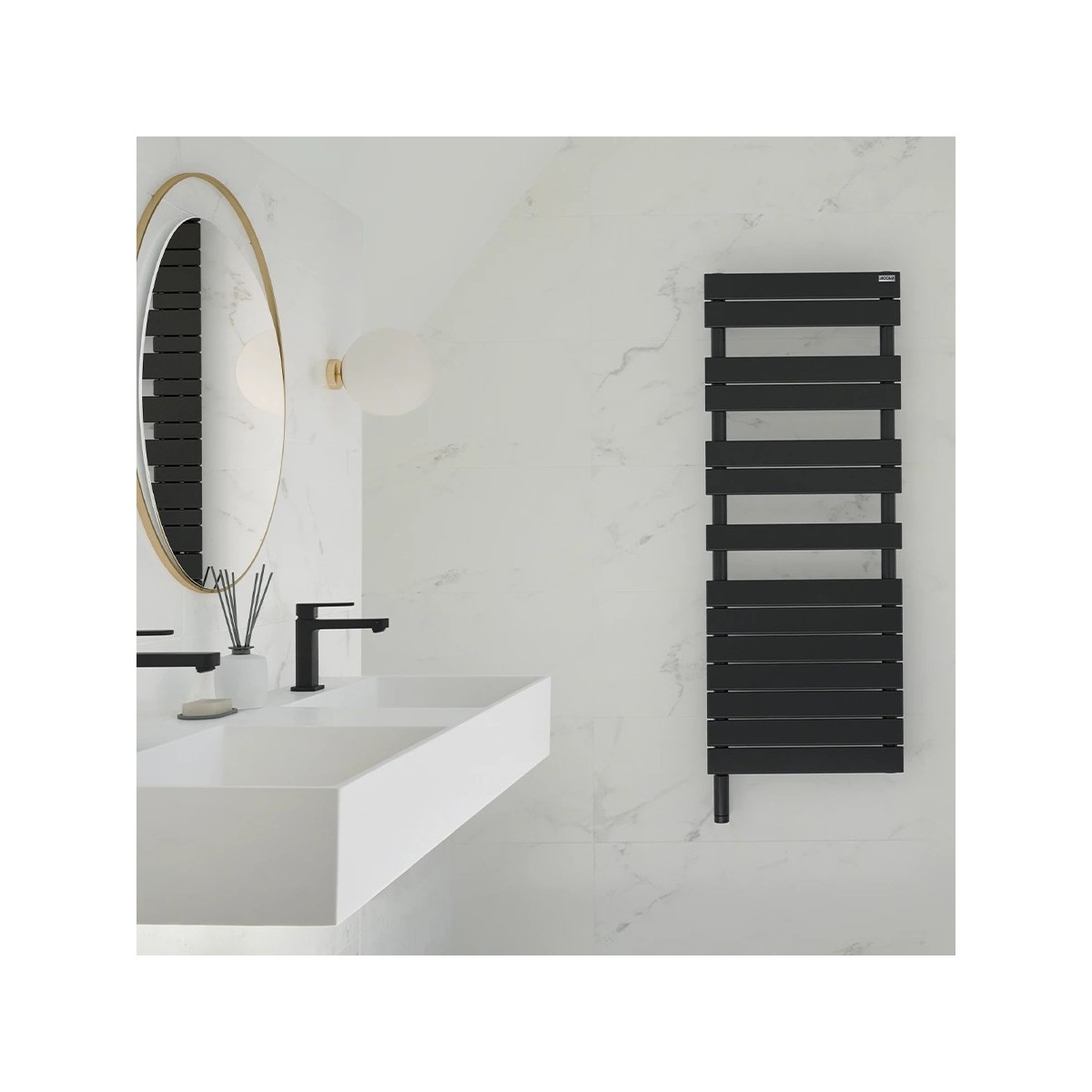 Acova Radiateur sèche-serviettes Fassane Spa avec télécommande