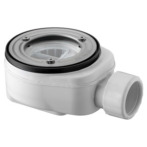 CRISTINA Bonde de douche avec joint pour receveur en ceramique