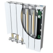 Radiateur électrique AXINO 2000W 3EO INTUIS
