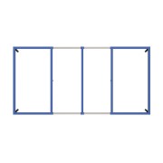 Cadre d' installation avec pieds pour receveur en Stonex® - ROCA A276524000 