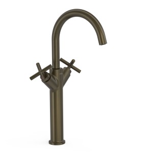 Mélangeur XXL pour lavabo Noir Bronze - TRES 28380301KMB 