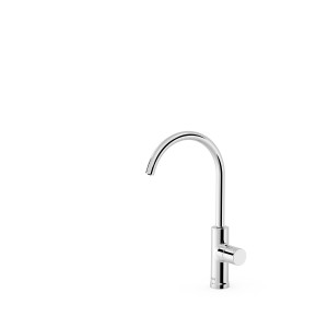 Robinet de cuisine à une voie pour eau filtrée Chromé - TRES 23050301 