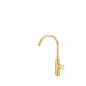Robinet de cuisine à une voie pour eau filtrée Or Mat 24K - TRES 23050301OM 
