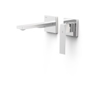 Façade mitigeur lavabo Chrome - TRES 20230021 