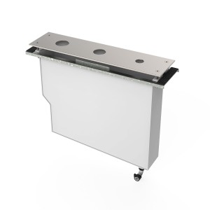 Réservoir pour robinetterie de rebord de baignoire Acier - TRES 20024501AC 