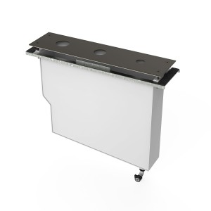 Réservoir pour robinetterie de rebord de baignoire Noir Bronze - TRES 20024501KMB 