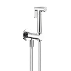 Applique wc à impulsion douchette laiton eau froide ouverture robinet - CRISTINA ONDYNA WC791751 