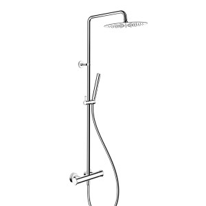 Colonne de douche thermostatique corps froid Chromé - CRISTINA ONDYNA FA44851 