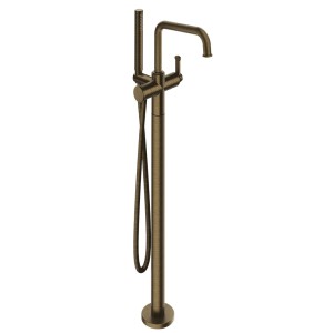 Bain douche mitigeur monocolonne sur pied sans mecanisme Vieux Bronze Mat - CRISTINA ONDYNA FA18993 