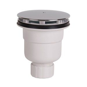 Bonde de douche verticale diam 90 encombrement 107 - CRISTINA ONDYNA OM525851 