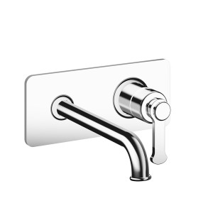 Mitigeur lavabo encastré avec plaque bec de 225 mm Chromé - CRISTINA ONDYNA FA25851 