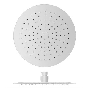 Pomme De Douche Ronde Sandwich Blanc Mat  HYDROTHERAPIE - CRISTINA ONDYNA PD95324