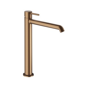 Mitigeur haut Lavabo avec vidage up&down Phi Or Rose Brossé PVD - CRISTINA ONDYNA PH22234P 