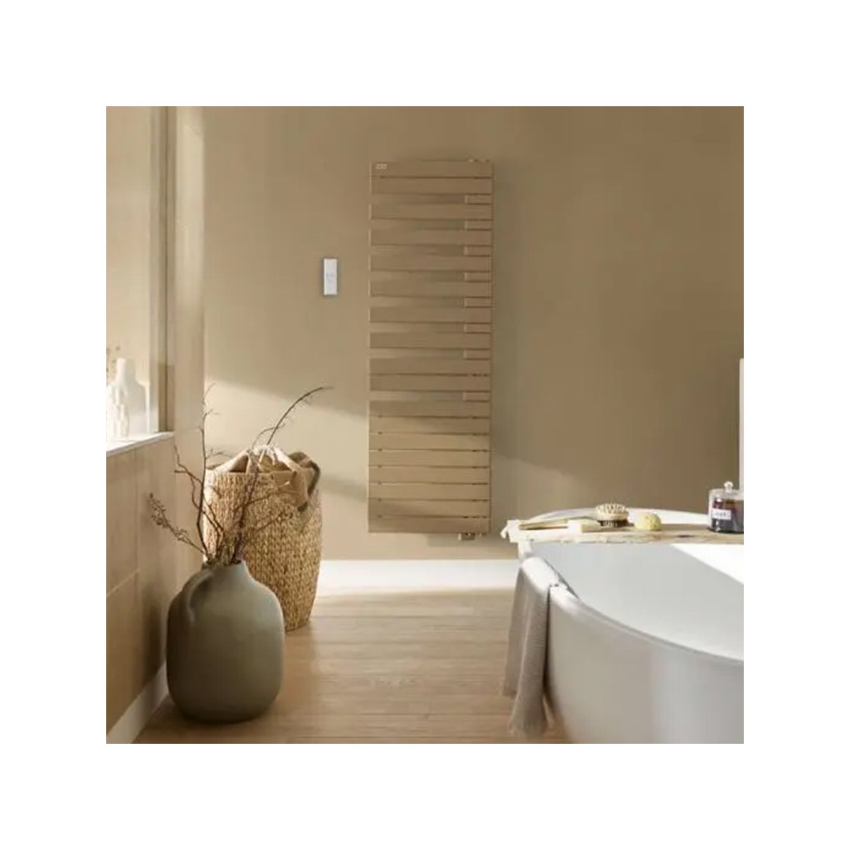 Sèche-serviette ACOVA FASSANE Spa Asymétrique à droite électrique IHD 1000W TFRSR100055EDAF