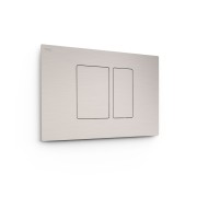 Bouton de chasse double pour WC  Chrome - TRES 25429801 