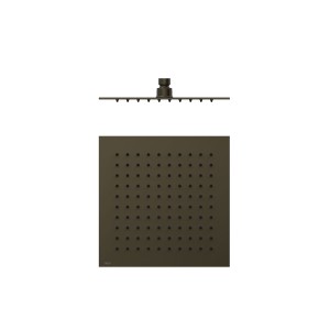 Pommeau de douche Extra-fin 250x250 Noir bronze - TRES 134315011KMB 