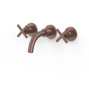 Mélangeur encastré pour lavabo Mont Blanc Volcanic - TRES 28330001VO 