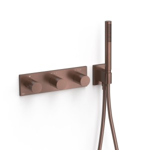 Robinet thermostatique encastré à 4 voies B-system Volcanic - TRES 30735401VO 