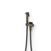 Mitigeur encastré avec douche pour WC  Noir bronze - TRES 24112351KMB 